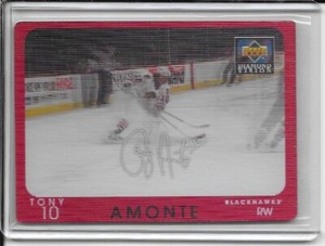 1997-98 Upper Deck Diamond Vision Tony Amonte Signature Moves # S19