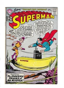 Superman # 154 Fine Plus [DC Early Silver Age Cents Issue] Scarce - Picture 1 of 2