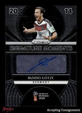 2018 Panini Prizm World Cup Signature Moments #8 Mario Gotze Autograph AUTO