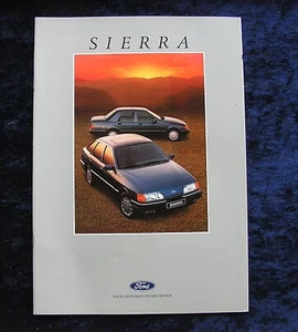 FORD Sierra Prospekt 4.1988 Modelle: CL GL Ghia 2.0iS XR 4x4, Turnier - Picture 1 of 9