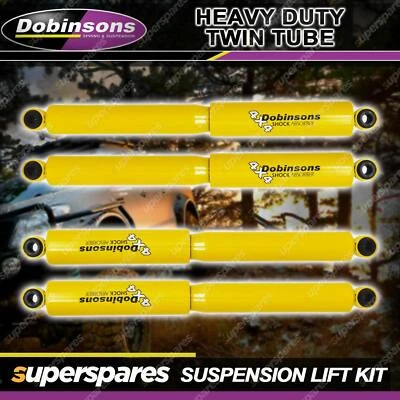 F + R Dobinsons Heavy Duty Gas Shock Absorbers for Daihatsu Rocky F77 F87 - image 1 of 3