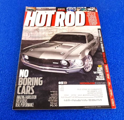 HOT ROD MAY 2013: NO BORING CARS CLASSIC FORD MUSTANG PERFORMANCE MAGAZINE - Image 1 of 4