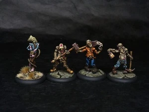 Painted Miniature Malifaux Zombies Undead for D&D Pathfinder - Picture 1 of 2