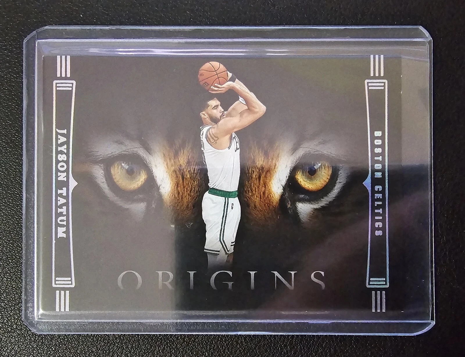 2022-23 Panini Origins Jayson Tatum Tiger Eyes SSP Case Hit ULTRA RARE CELTICS🔥