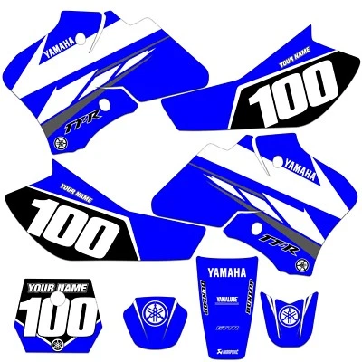 Kit de gráficos Yamaha TTR 90 compatible con 2000 2001 2002 2003 2004 2005 2006 2007 2008 STK Foto 1 de 2