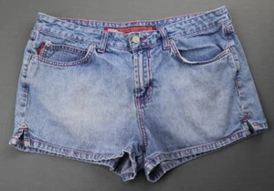 Vintage Damen Bongo Jeans Hi Rise Shorts Distressed Größe 31 - Bild 1 von 8
