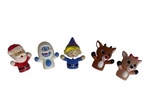 Rudolph das Rentier mit der roten Nase Fingerpuppen & Stickerbuch Weihnachten Nostalgie - Bild 1 von 16