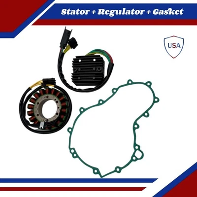 For BMW F650GS F800GS/ADV F800R F800S F800ST Stator Regulator Rectifier Gasket Foto 1 de 4