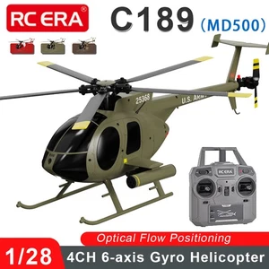 RC ERA C189 RC Helicopter MD500 1/28 4CH 6-Axis Gyro Dual Brushless RTF Airplane - Picture 1 of 28