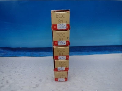 ECC81 Siemens / TELEFUNKEN # NOS NIB (5236) - Bild 1 von 4