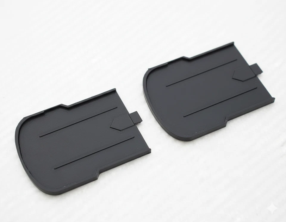 Akkudeckel für Reely GT2 Evo Sender - Schwarz - 2er Pack - Bild 1 von 4