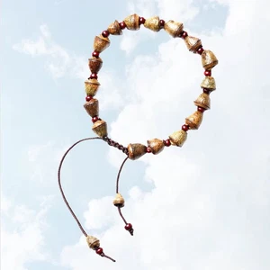 Pulsera Bodhi Cuentas Budismo Oración Cuentas Muñeca Envoltura Cuentas Budistas - Imagen 1 de 12