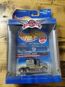 Hot Wheels 1999 Final Run Retiring Model #3 of 12 KENWORTH T600A - Mattel 1998 - Picture 1 of 2