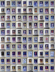 2023-24 Panini NBA Sticker Collection Complete 100 Football Card Set - Picture 1 of 24