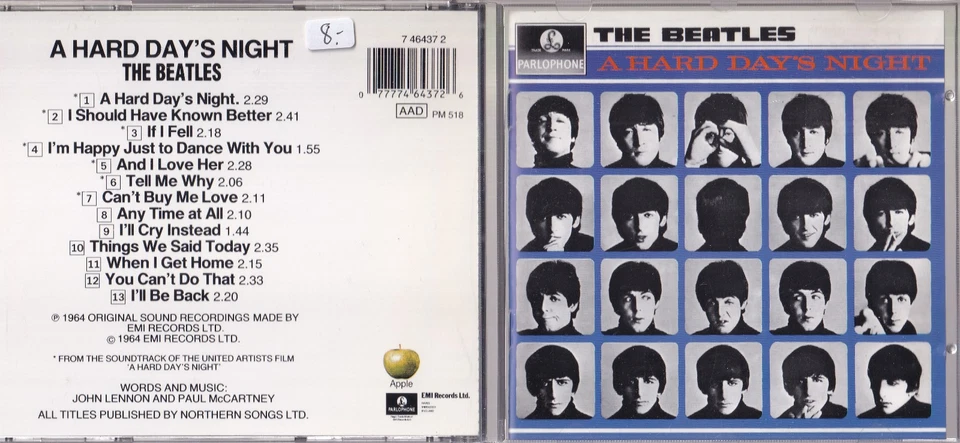 The Beatles – A Hard Day's Night CD Capitol Records - Bild 1 von 1