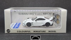 Modelo CM Subaru BRZ Varis Arising-1 Blanco 1:64 ¡con Juego de Ruedas Extra! - Imagen 1 de 4