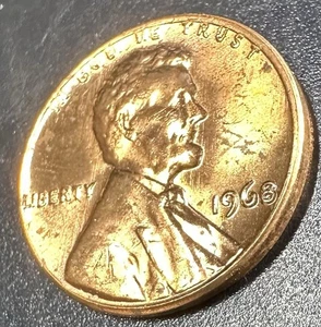 1968-P Lincoln Cent DDO-001/Thin Planchet/Clash Die Profile Rev A-388 Lesen - Bild 1 von 17