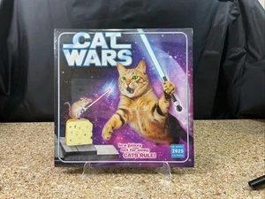 Cat Wars In A Galaxy Not Far Away, Cats Rule! Wandkalender 2025 12 x 12 - Bild 1 von 2