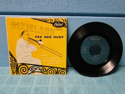 Pee Wee Hunt Dixieland 7" 45 EP Picture Sleeve -EXTRA 45s SHIP FREE - Image 1 of 2