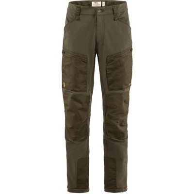 Pantalones de invierno Fjallraven Keb Agile para hombre pantalones de senderismo, oliva oscuro, 50, regulares Foto 1 de 2