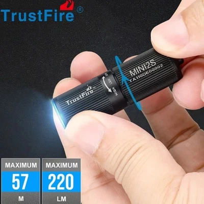 TrustFire® MINI2S  Keychain LED Flashlight 220 Lumen USB Rechargeable  - Bild 1 von 4