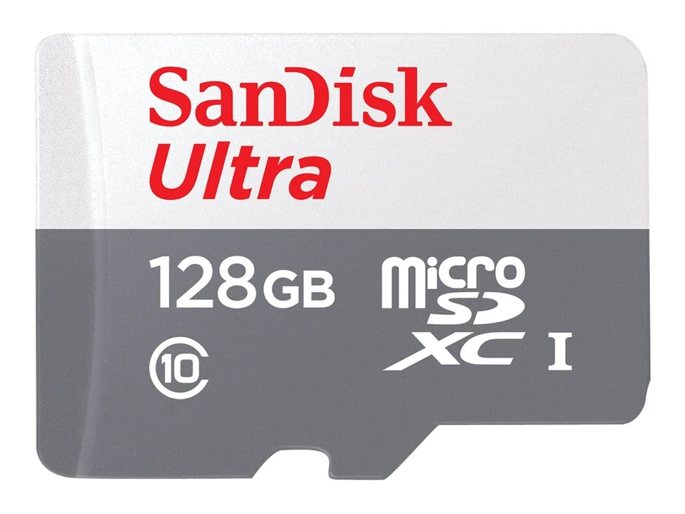 SanDisk Ultra microSD 128 GB MicroSDXC Classe 10 UHS-I SDSQUNR-128G-GN3MA - Immagine 1 di 1