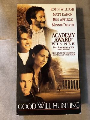 Good Will Hunting VHS 1998 Matt Damon & Robin Williams - Image 1 of 4