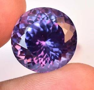 21.65 Ct Natural Color Change Alexandrite AGL Certified Loose Gemstone - Picture 1 of 5