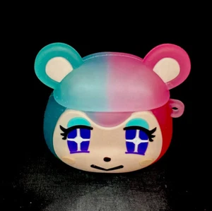 *NEW*3D Pink And Blue Anime Monkey Unbranded Rubber Earpods Case - Picture 1 of 8