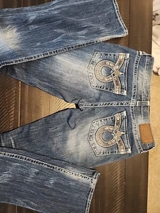 Pantalones de mezclilla para mujer Big Star Maddie Boot 27L azul vaquera occidental - Imagen 1 de 9