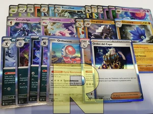 Complete Set RARE of Evolutions in Paldea PAL ® 25 Cards ® Pokemon ® Italian - Picture 1 of 8