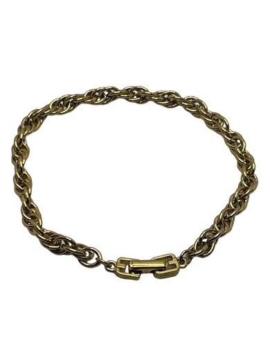 Bracciale a catena firmato Givenchy vintage tono oro
