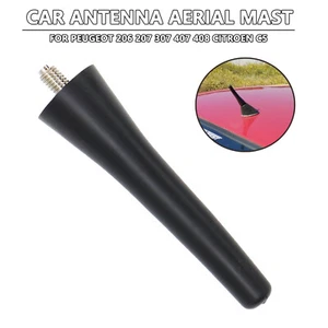 For Peugeot 206 207 307 308 607 1007 Short Antenna Aerial Mast 65 mm m5 6561n3 - Imagen 1 de 8