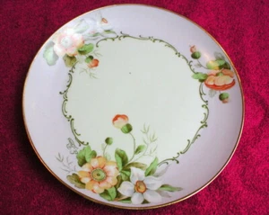 Z S & Co (Floral) 8 3/8" PLACA Estudio Pintado a Mano Firmado G Prins Excelente - Imagen 1 de 2