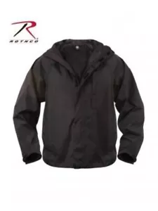Rothco Giacca Antipioggia Imballabile Nero 3754 - Foto 1 di 7