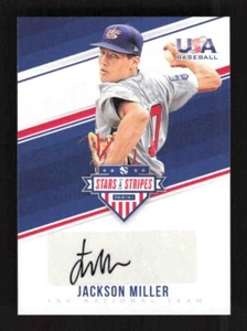 2018 Panini USA Stars & Stripes Jackson Miller Auto #'d /25 - Picture 1 of 2