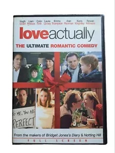 Love Actually (DVD, 2004) Hugh Grant, Colin Firth, Emma Thompson, Liam Neeson - Picture 1 of 4
