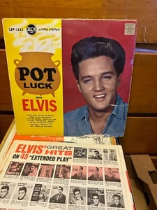 Elvis Presley Pot Luck LP sehr guter Zustand, deutsche Importpresse, RCA LPM 2523 - Bild 1 von 6