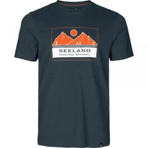 T-Shirt SEELAND Kestrel (Dark Navy) unterstützt Ihren jagdlichen Lebensstil neu - Bild 1 von 3