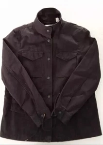 LEVIS Jeans Women’s Field Jacket Military/Parka Black Size Small Rare - Picture 1 of 8