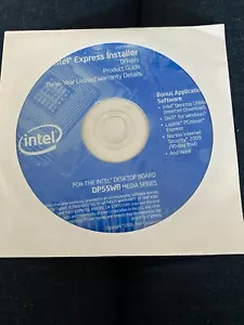 Intel Express Installer Driver CD - DP55WB - Picture 1 of 2