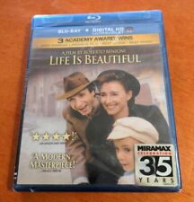 Life Is Beautiful Blu-ray Roberto Benigni 3 academy awards Nicoletta Braschi