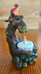 Vintage Montana Silversmiths Elmer Birthday Hat & Cake, Numbered. - Picture 1 of 5