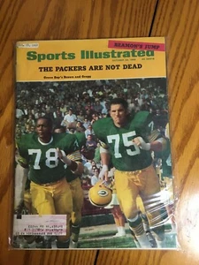 FM4-13 Sports Illustrated Magazine 10-28-1968 BROWN GREGG PACKERS - Picture 1 of 1