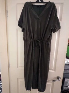 Ulla popkin causual green dress, uk size 20-22, good condition - Picture 1 of 3