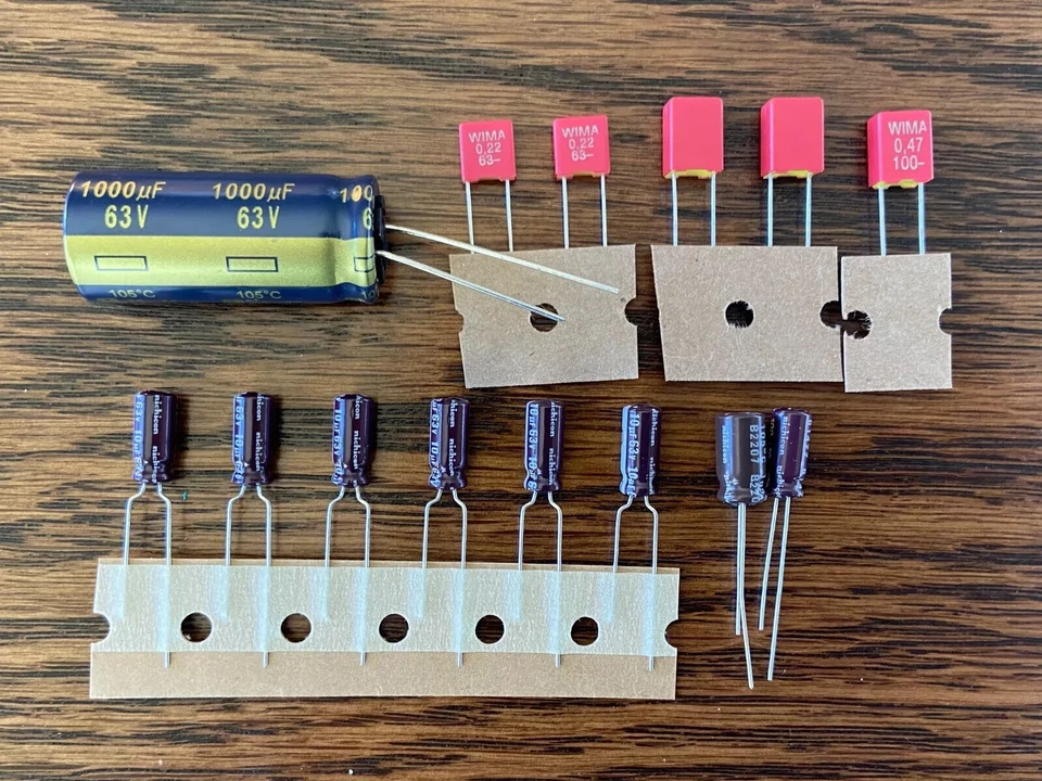 Pioneer PL-5 PL-420 Kit de Reparación de Velocidad Condensadores Tocadiscos Juego de Recapitulación Foto 1 de 1