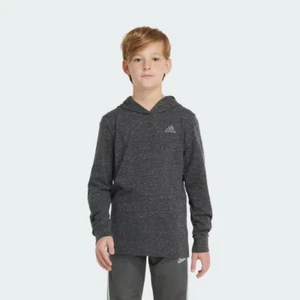 ADIDAS long sleeve Snow HOODED TSHIRT boys Small 8 - 10 NWT - Picture 1 of 6