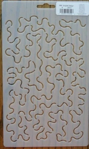 Stencil Quilting Stipple Design CL 9" 23cm quilt embroidery 699 QC template sew - Picture 1 of 1