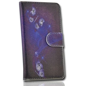 Design No.3 Book Style Handy Tasche Cover Case Etui Hülle für HTC Desire 500 - Picture 1 of 3