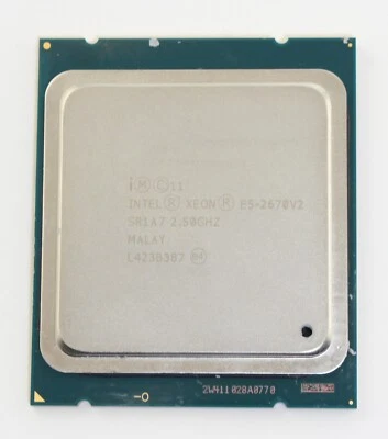 Procesador CPU Intel XEON E5-2670 V2 2,5 GHz 10 núcleos para servidor SR1A7 Foto 1 de 4
